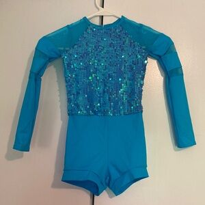Dance Jazz Acro costume by Weissman size Intermediate child
